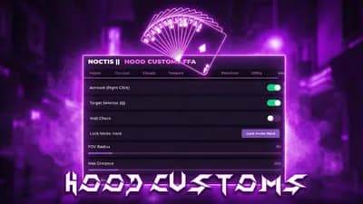 Preview of Project Noctic: Hood Customs GUI (FFA/Casual/Anarchy)