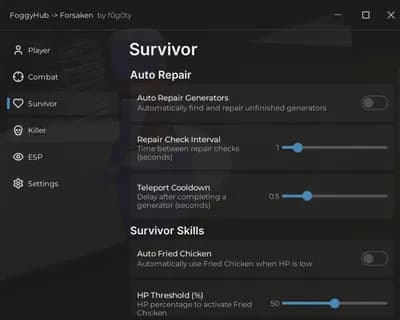 Preview of FoggyHub Forsaken