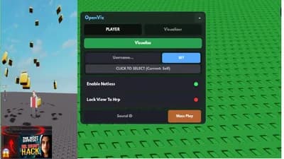 Preview of OpenViz boombox / audio visualizer