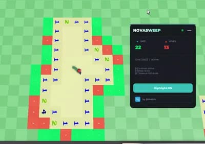 Preview of NOVASWEEP | bLockerman's Minesweeper