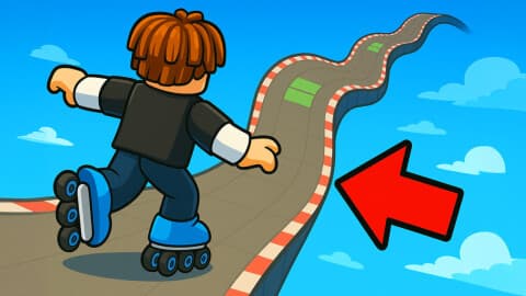 Preview of [W6] Obby But You're on Roller Skates