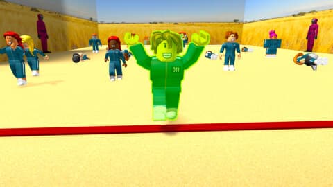 Preview of Squid Game Auto Play, Kill Aura, Automatic Gun, OP Melee