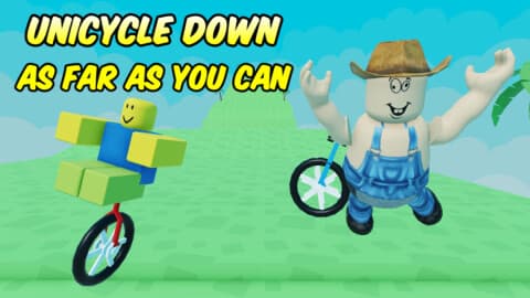 Preview of Unicycle Down a Hill (AUTOFARM + AUTO REBIRTH)