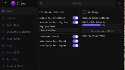 DIG OP SCRIPT INSTANT DIG KEYLESS NOT PATCHED thumbnail