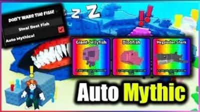 🐟 Don't Wake The Fish Script - Steal Best Fish, and more! thumbnail