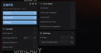 Cero - Those Who Remain - Damage All, Inf Ammo, etc thumbnail